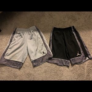 Lot of 2 Jordan shorts